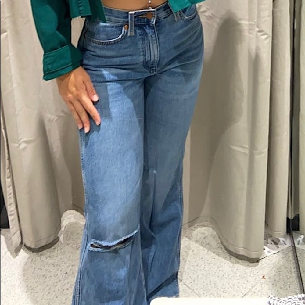 Wrangler Wanderer High Rise Flare Jean 27 Waist